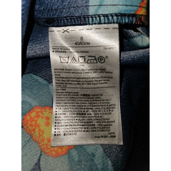 Banana Republic A-Line Dress Women's Size 0 Short Sleeve Pockets Casual Business - Picture 7 of 9